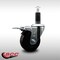 Service Caster 3.5'' SS Phenolic Swivel 1-1/8'' Expanding Stem Caster Total Lock Brake SCC-SSEXTTL20S3514-PHS-118 - alternate 2